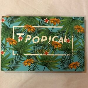 Tropical Eyeshadow Palette - Vibrant Green and Orange Shades